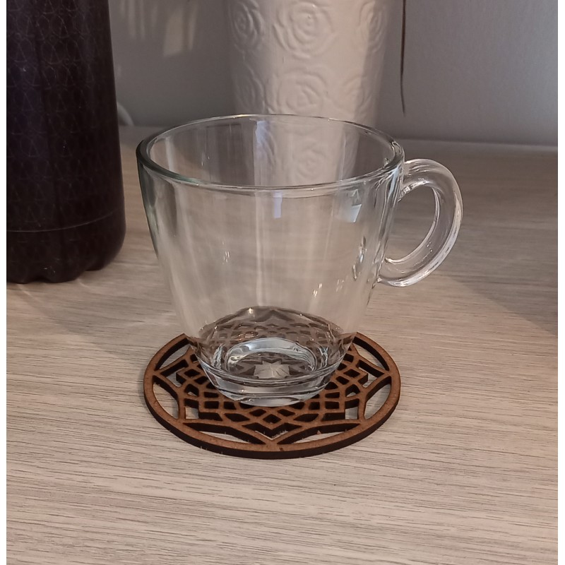 6 Sous verre étoilé