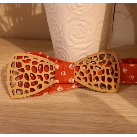 Noeud papillon léopard