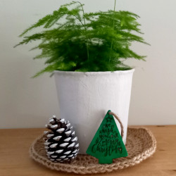 3 décorations sapin