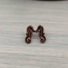Boucles d'oreilles hippocampe