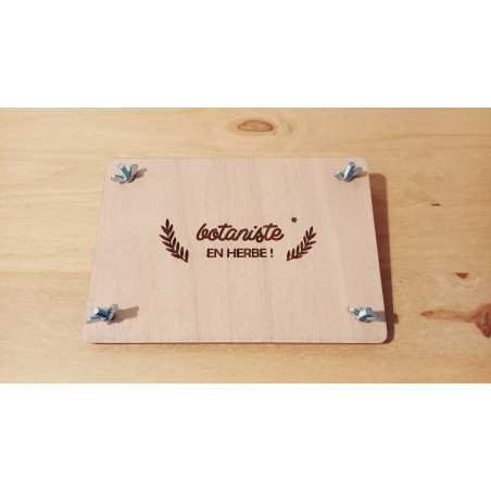 Presse à herbier " botaniste en herbe "