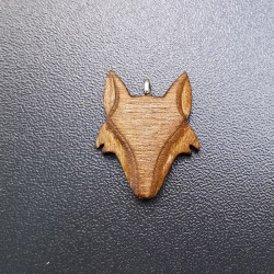 Pendentif Sculpté Loup