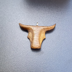Pendentif Sculpté taureau